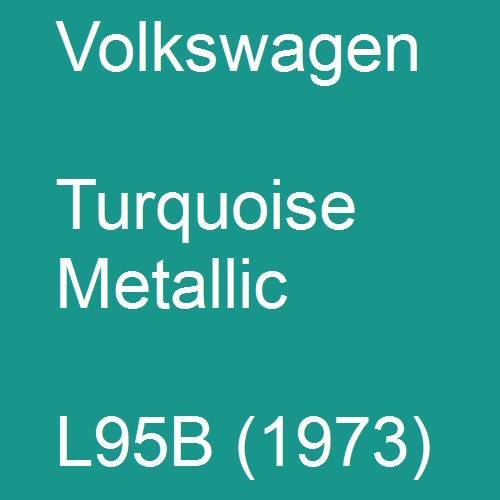 Volkswagen, Turquoise Metallic, L95B (1973).